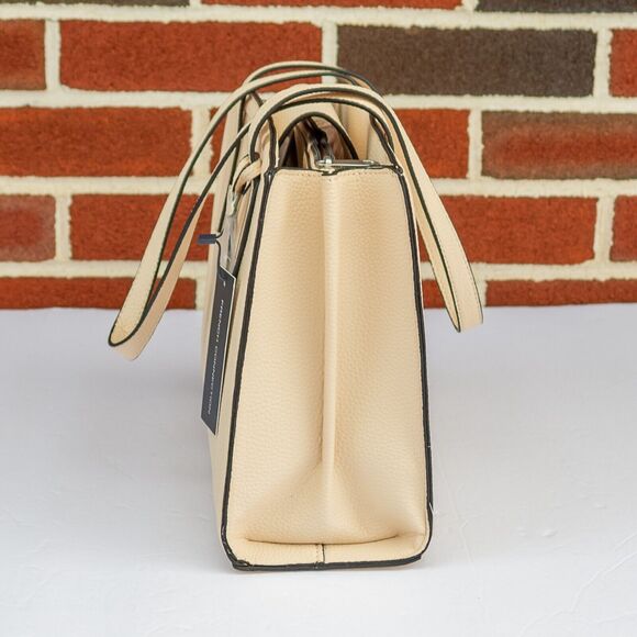 Women's Medium Handbag FRENCH CONNECTION Alisa Pebble Triple Section Satchel - Picture 3 of 11